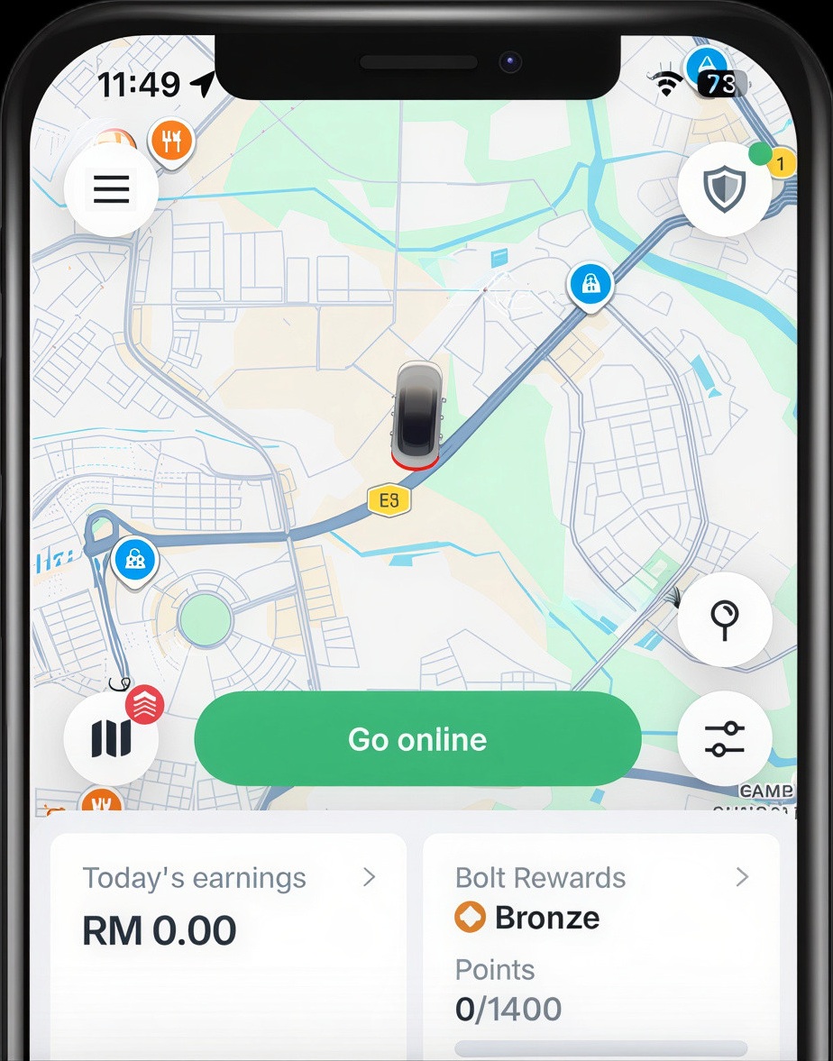 bolt driver apps